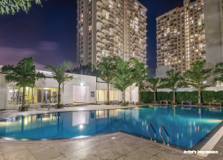 Kolte-Patil - i TOWERS-swimming pool