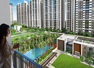 Kolte-Patil - Universe-Balcony View