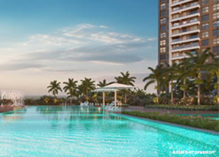 Kolte-Patil - Canvas-swimming pool
