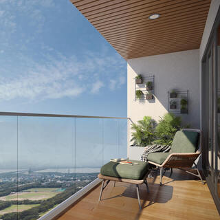 Kolte-Patil - La Vita-Balcony View