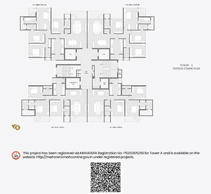 Kolte-Patil - 24K Manor-Tower A - Floor Plan