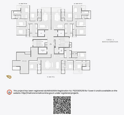 Kolte-Patil - 24K Manor-tower a - refugee floor plan