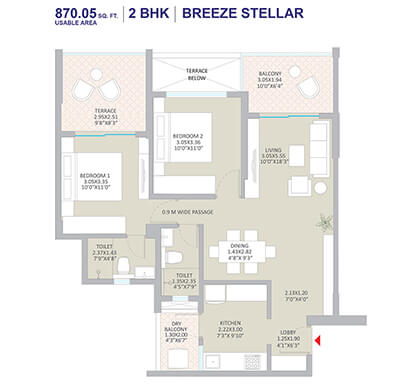 Kolte-Patil - Springshire-2 bhk
