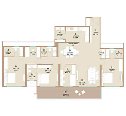 Kolte-Patil - Canvas-3.5 bhk macro