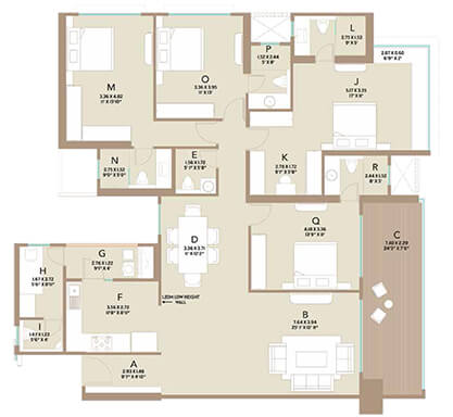 Kolte-Patil - Canvas-4 bhk mega