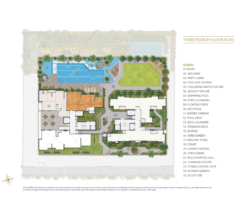 THIRD PODIUM FLOOR PLAN